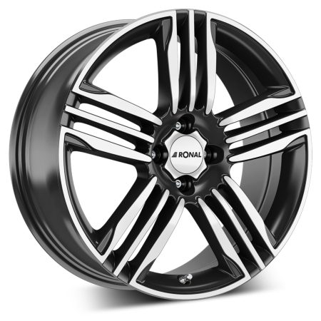Camper-Wheels Ronal R57 4-Loch Schwarz-frontkopiert Ansicht 2