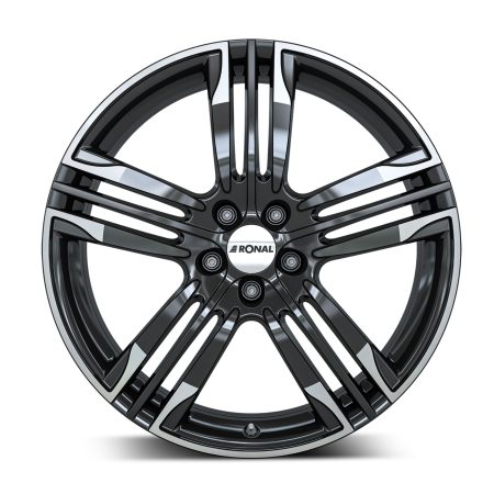 Camper-Wheels Ronal R58 Schwarz-hornkopiert Ansicht 1