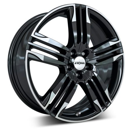Camper-Wheels Ronal R58 Schwarz-hornkopiert Ansicht 2
