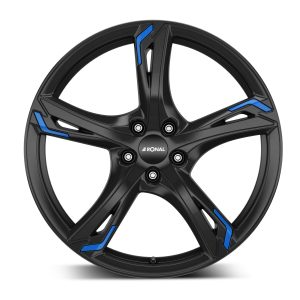 Camper-Wheels Ronal R62 JB BLUE Jetblack Ansicht 1