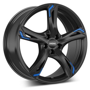 Camper-Wheels Ronal R62 JB BLUE Jetblack Ansicht 2