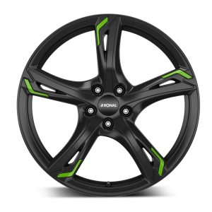 Camper-Wheels Ronal R62 JB GREEN Jetblack Ansicht 1