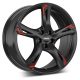 Camper-Wheels Ronal R62 JB RED Jetblack Ansicht 2