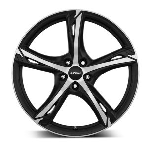 Camper-Wheels Ronal R62 JBM/FC Jetblack matt-frontkopiert Ansicht 1