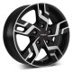 Camper-Wheels Ronal R64 Jetblack matt poliert Ansicht 2