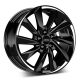 Camper-Wheels Ronal R70 Jetblack white tail Ansicht 2