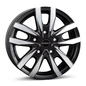 Camper-Wheels | Borbet CW5 black polished matt